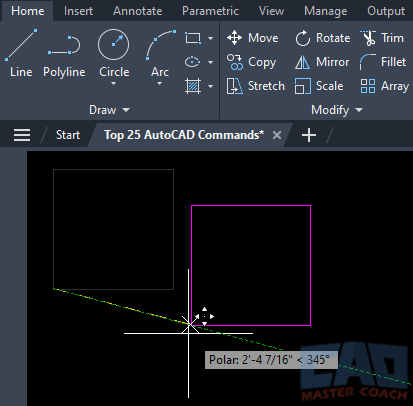 MOVE - Initial Reference Point