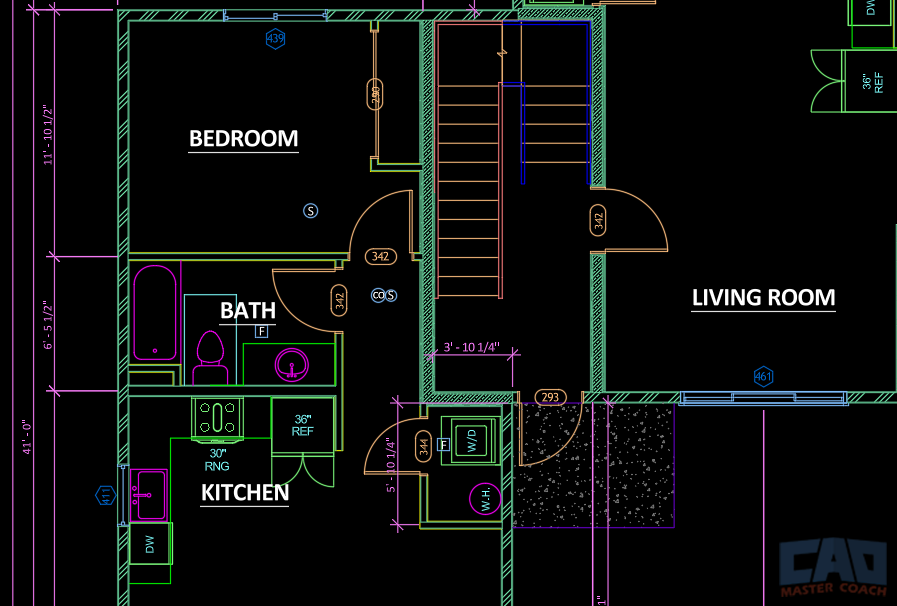 AutoCAD - Organized Layers Make a Readable Drawing AutoCAD - Organized Layers Make a Readable Drawing