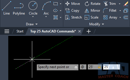 Line - Second Point - Relative Distance Relative Distance