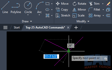 Line - Second Point - Another Object