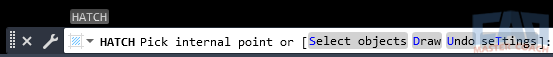AutoCAD HATCH Command