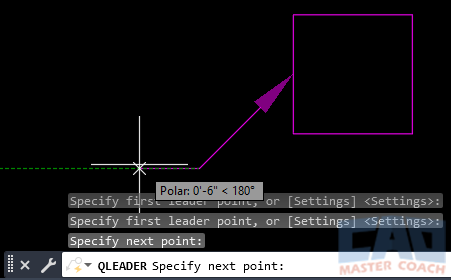 AutoCAD QLEADER