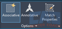 Hatch Creation Tab - Hatch Options