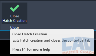 Hatch Creation - Close