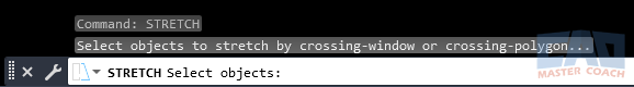 AutoCAD STRETCH Command AutoCAD STRETCH Command