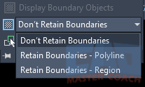 Hatch Creation Tab - Retain Boundaries