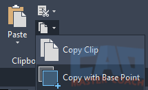 AutoCAD COPYBASE Command