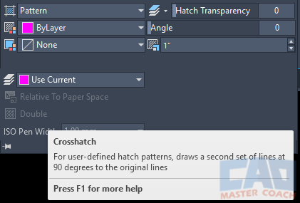 Hatch Creation - Crosshatch