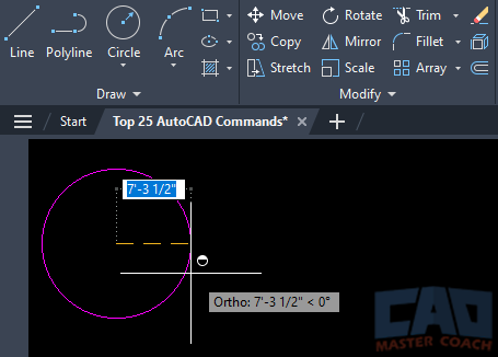 Circle - Center, Radius