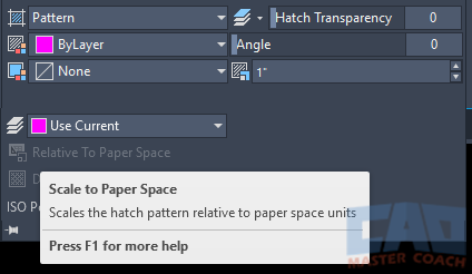 Scale to Paper Space