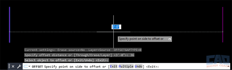 Step 2: Create A Door Block In AutoCAD Step 2: Create A Door Block In AutoCAD