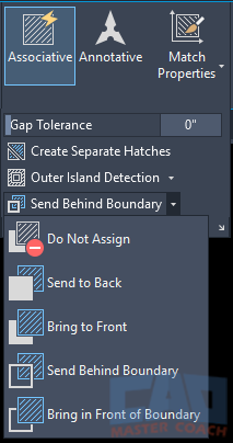 Hatch Creation - Options